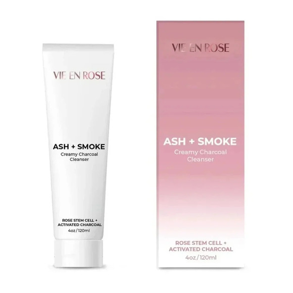 Vie en Rose Ash + Smoke Creamy Charcoal Cleanser NEW - Picture 1 of 2